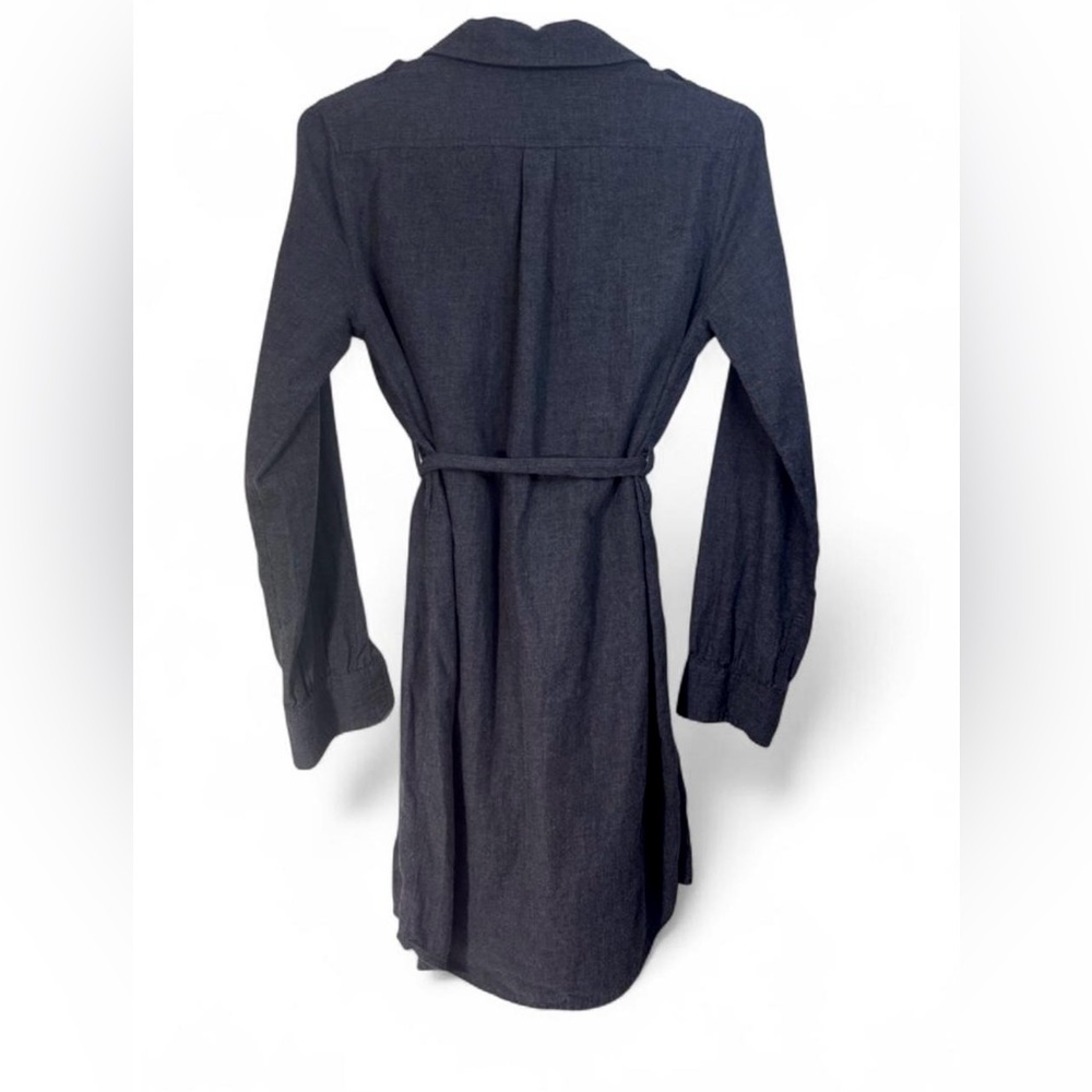 GAP Charcoal Grey Long Sleeve Dress, XS - Picture 4 of 6